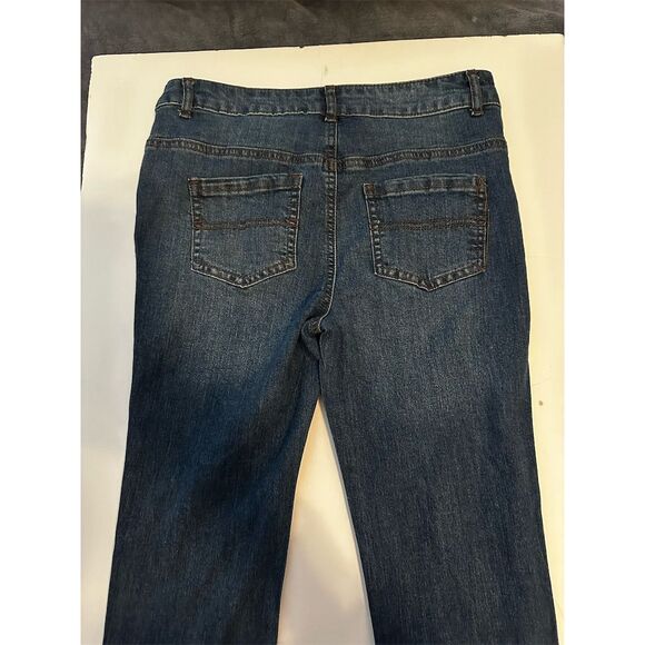 Epic Threads Girls Size 14 Distressed Rhinestone Jeans Blue Denim - Picture 8 of 8